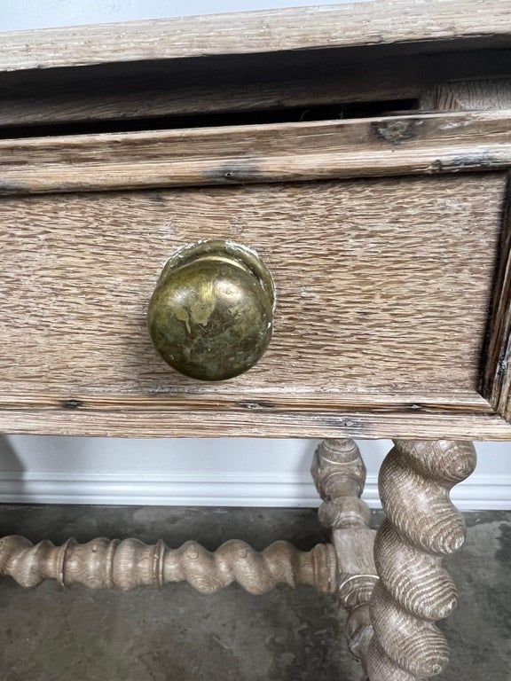 19th Century Jacobean Style Table with Drawer