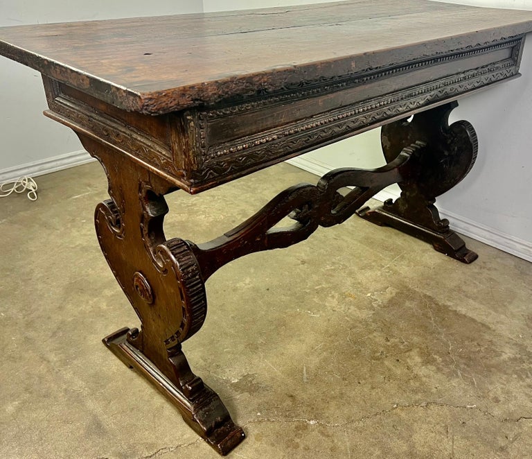 18th Century Italian Trestle Table