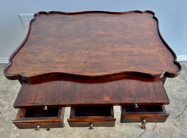 English Walnut Tea Table C 1940’s