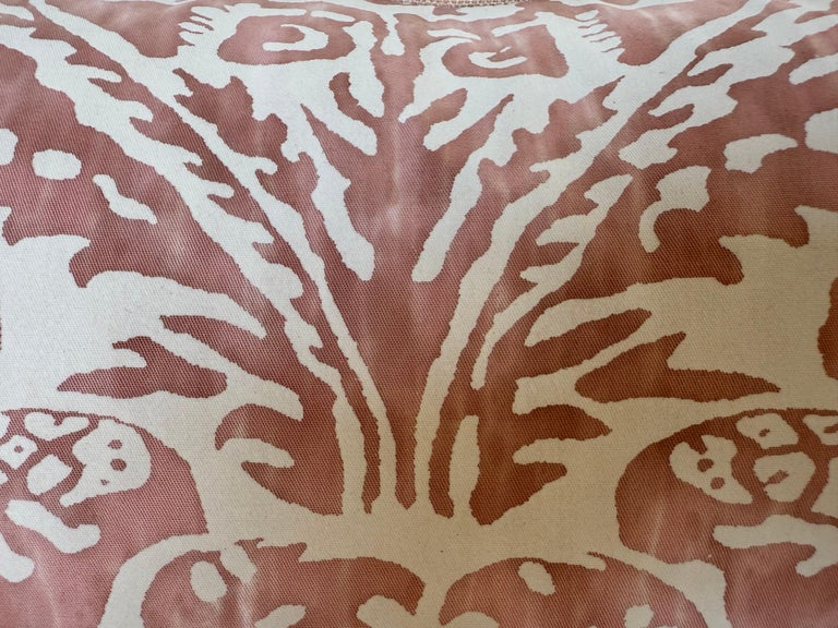 Pair of Fortuny-Style Textiles Pillows