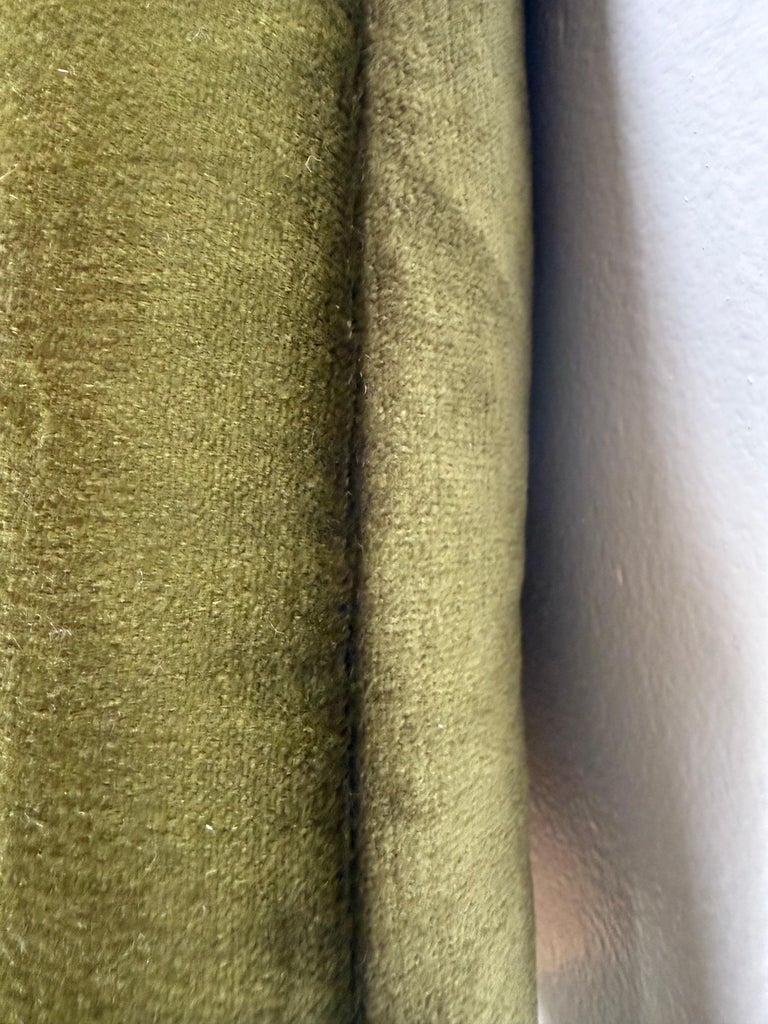 Pair of Custom Pillows with 19th-Century French Metallic Appliqués