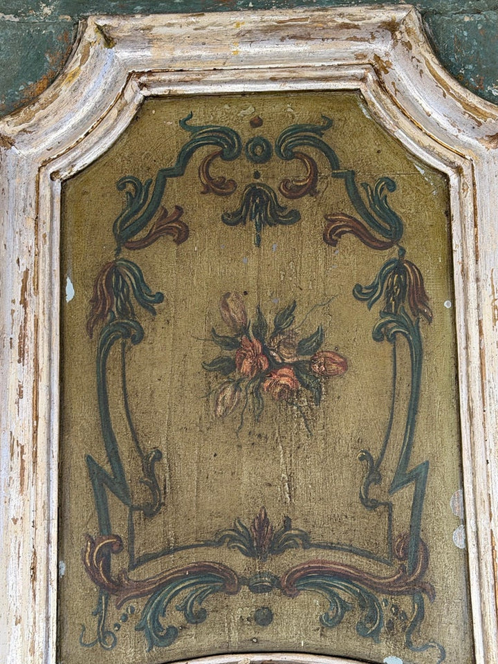 Pair of 19th C. Italian Venetian Baroque Boiserie Doors