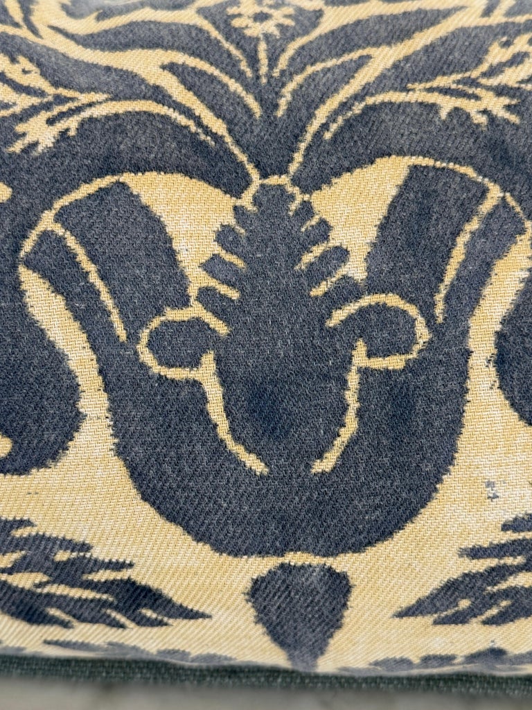Custom Fortuny Lumbar Pillows by Melissa Levinson, Linen &amp; Cotton, USA