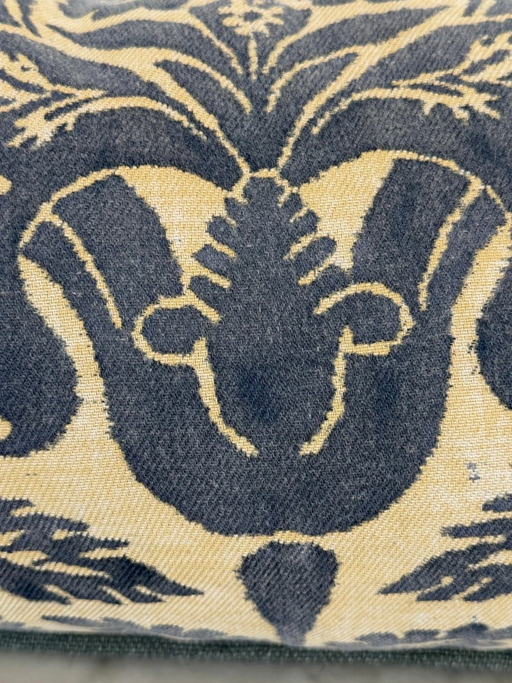 Custom Fortuny Lumbar Pillows by Melissa Levinson, Linen &amp; Cotton, USA