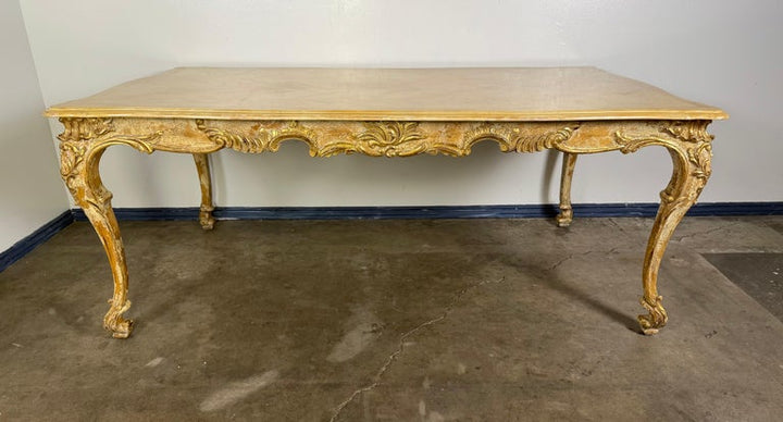 French Provincial Style Dining Table C. 1930's
