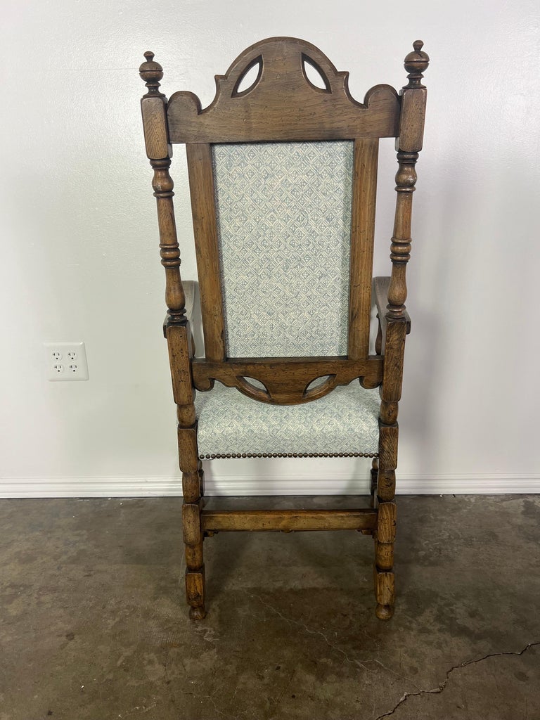 Set of Eight English Dining Chairs-19th Century