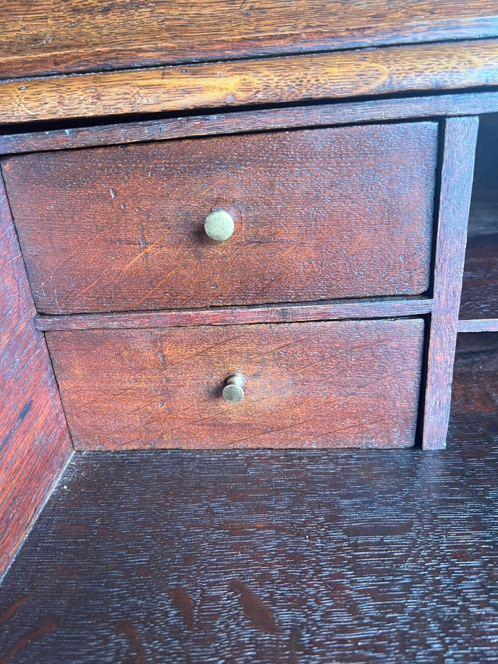 18th C. Mahogany Dutch Cabinet