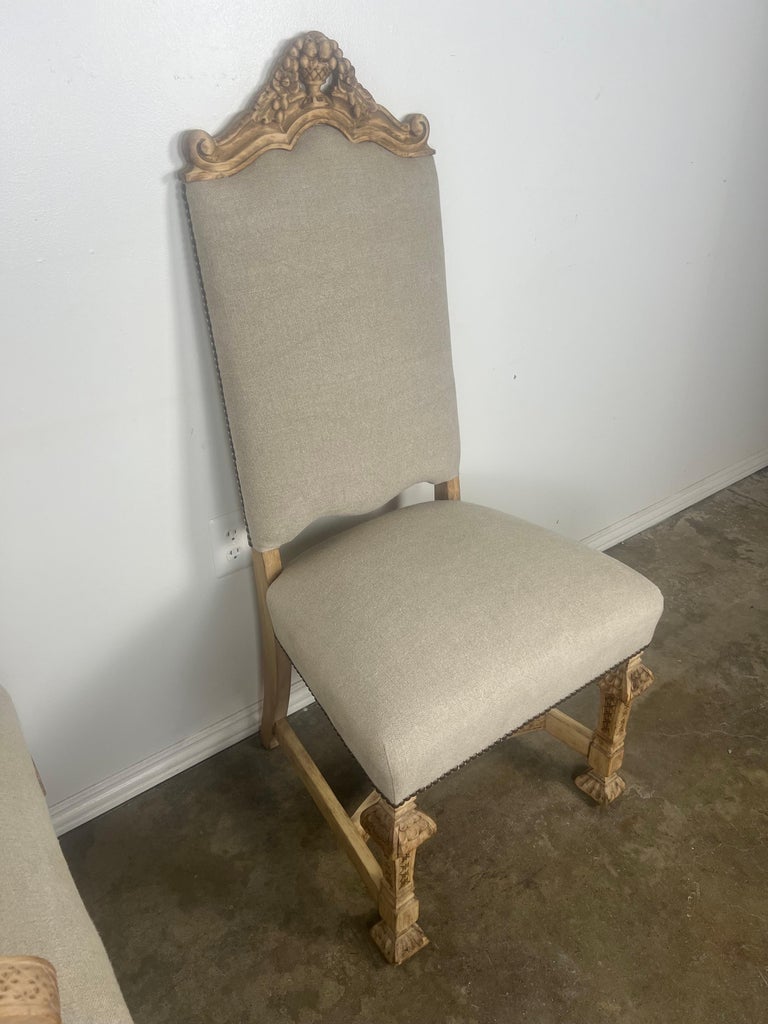 Set of Ten 19th C. Italian Dining Chairs