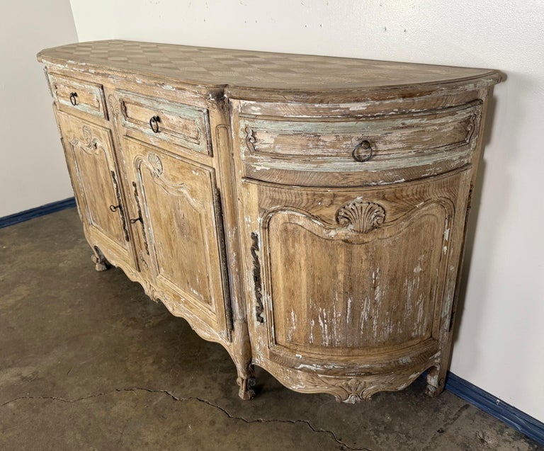 19th Century French Painting Sideboard