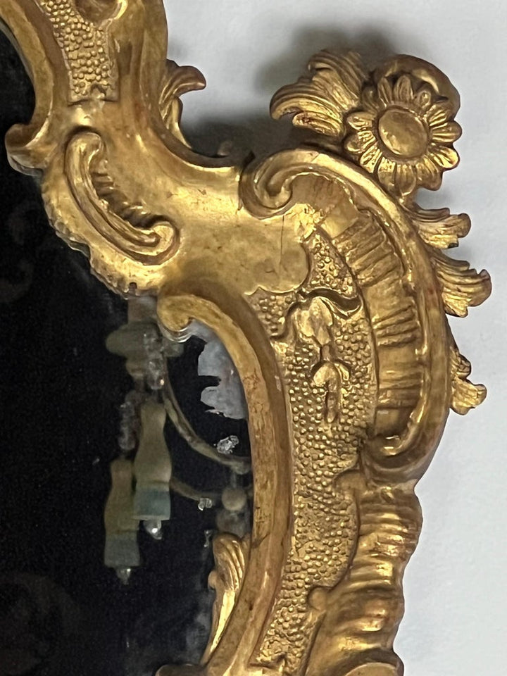 19th century Italian Carved Giltwood Mirrors