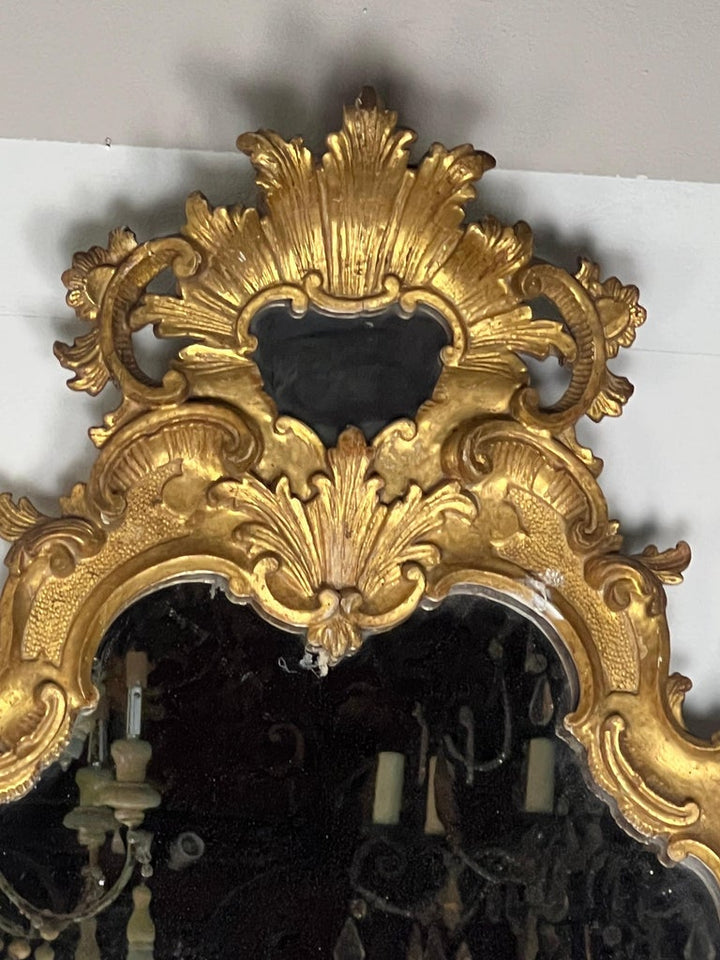 19th century Italian Carved Giltwood Mirrors