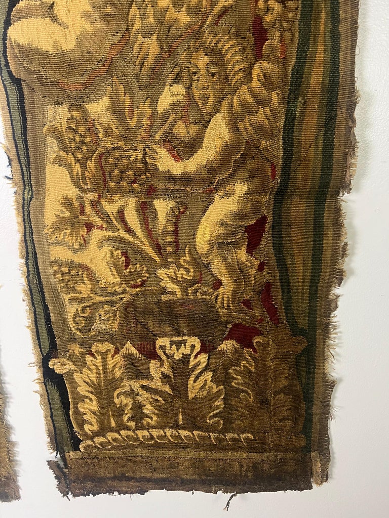 Tapestry Panel Pair of 18th C. French Tapestry Panels with Cherubs – Melissa Levinson ...