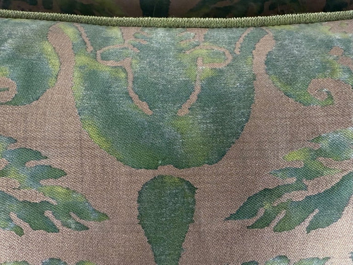 Pair of Authentic Fortuny “Caravaggio” Pattern Pillows