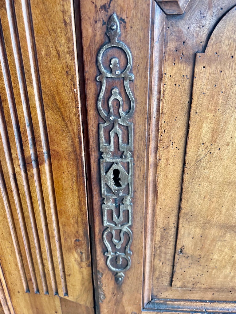 18th C. French Walnut Buffet