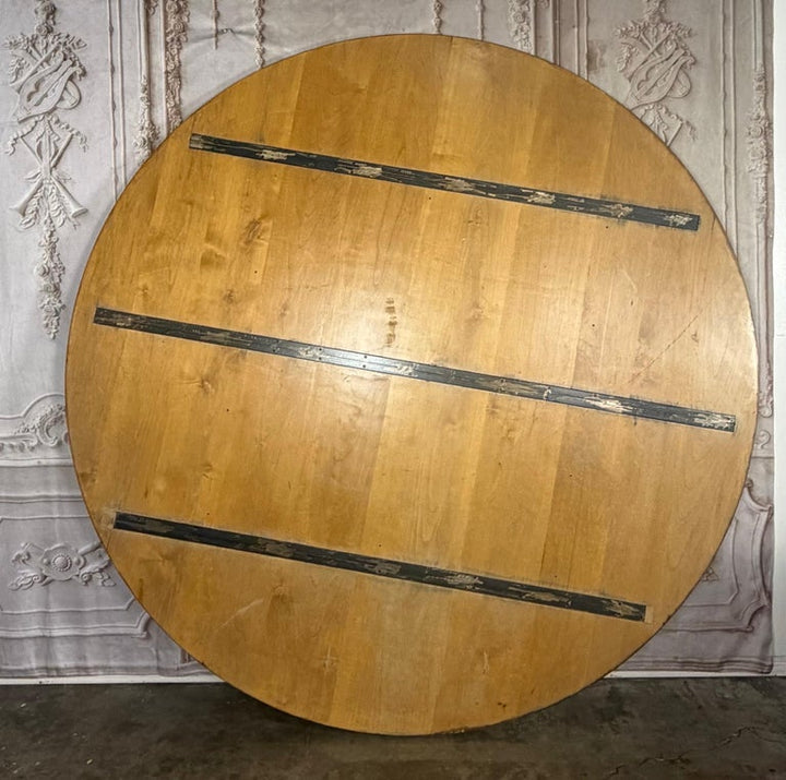 French Neoclassical Dining Table- Acanthus Pedestal