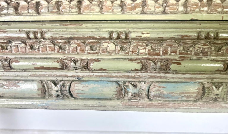 French Louis XVI Style Painted Console