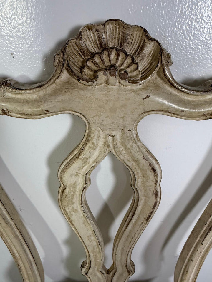 Set of Eight French Louis XV Style Dining Chairs