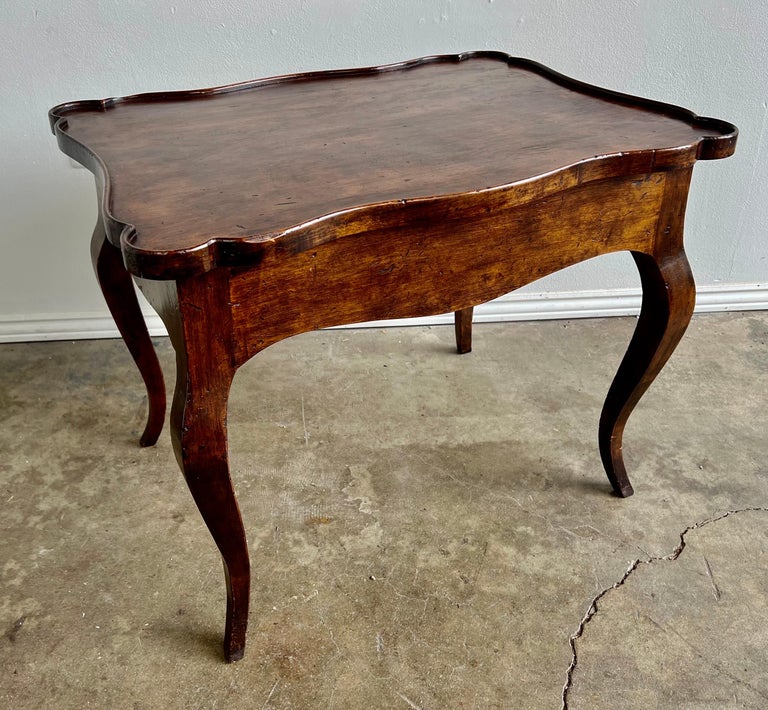 English Walnut Tea Table C 1940’s