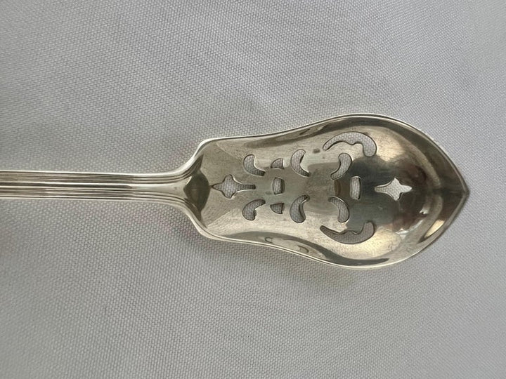 English Sterling Silver Serving Spoon