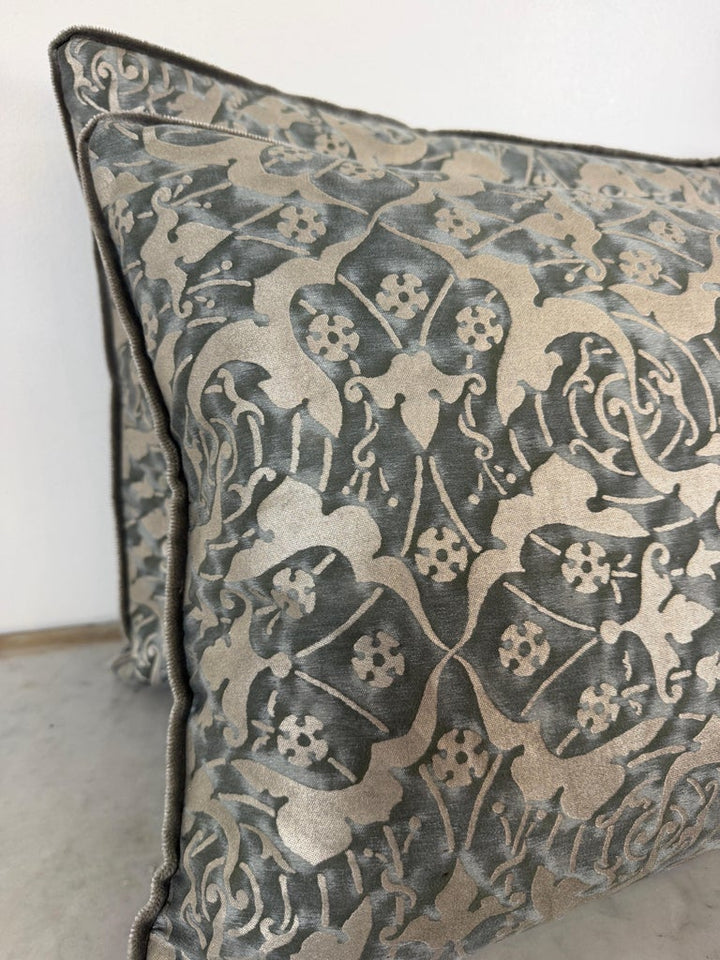 Pair of Custom Mariano Fortuny Pillows
