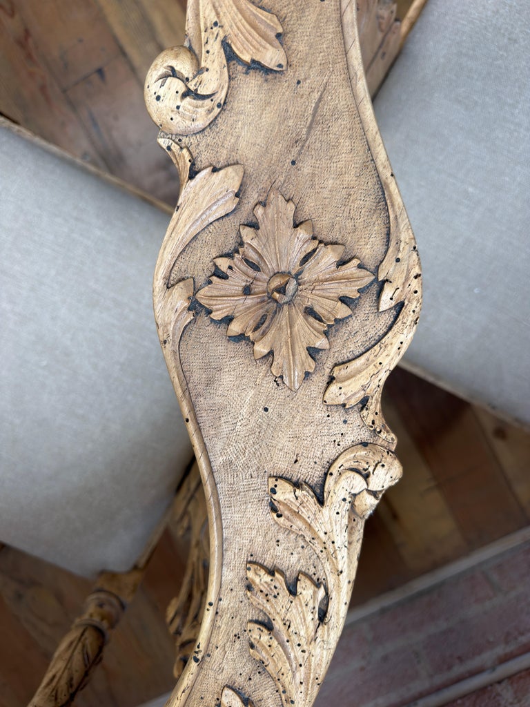 19th Century Italian Renaissance Venetian Tête-à-Tête Courting Bench w/ Cherubs