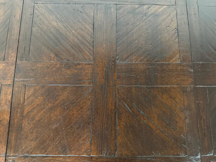 Monumental French Oak Farmhouse Extending Dining Table