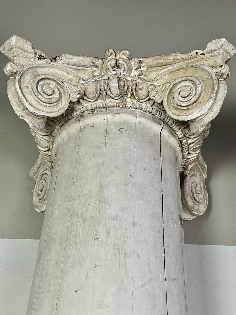 Pair of 19th C. Italian Corinthian Columns