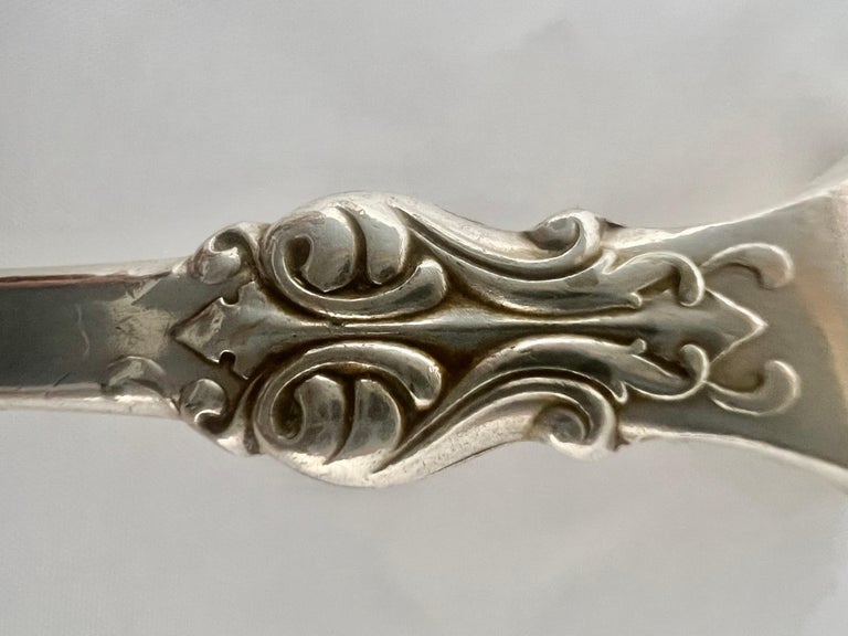 1847 Rogers Bros. Silver Serving Spoon