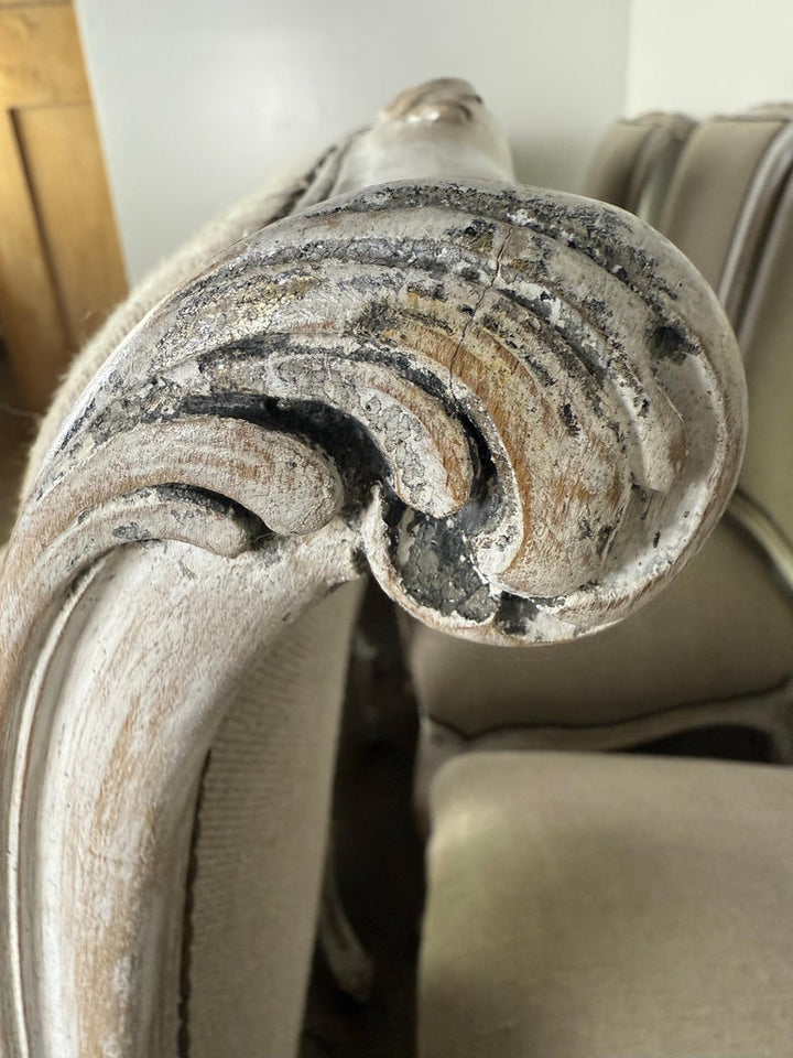 Set of French Painted Dining Chairs c.1930’s