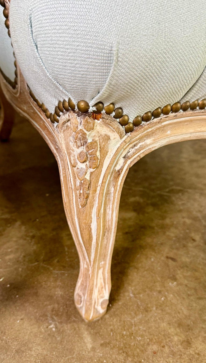 Pair of Louis XV Style French Bergères