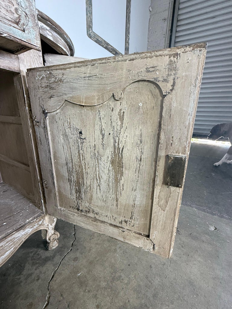 19th Century French Painting Sideboard