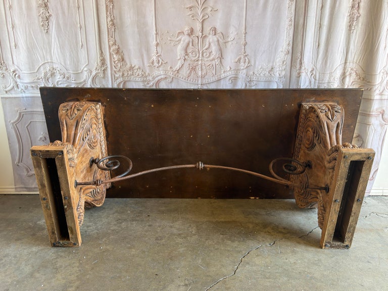 Italian Tuscan Revival Extendable Dining Table