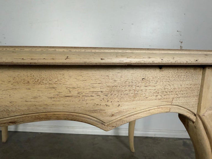 French Provincial Style Bleached Dining Table C. 1930's