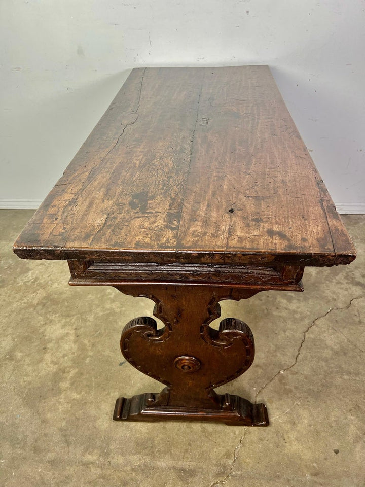 18th Century Italian Trestle Table