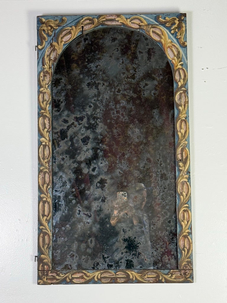 19th C. Italian Painted Mirror