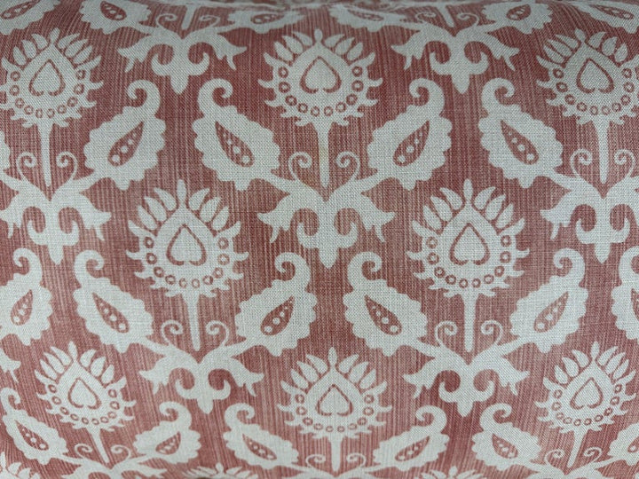 Pair of Contemporary Printed Linen Pillows