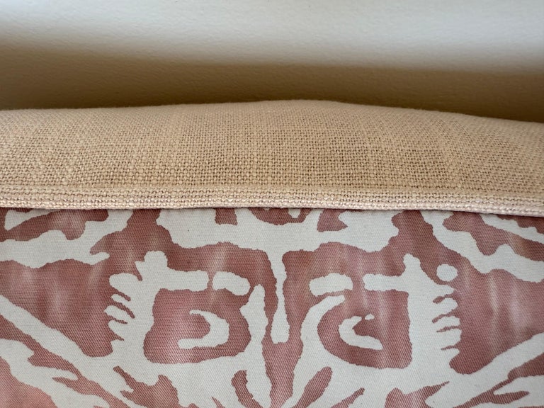 Pair of Fortuny-Style Textiles Pillows