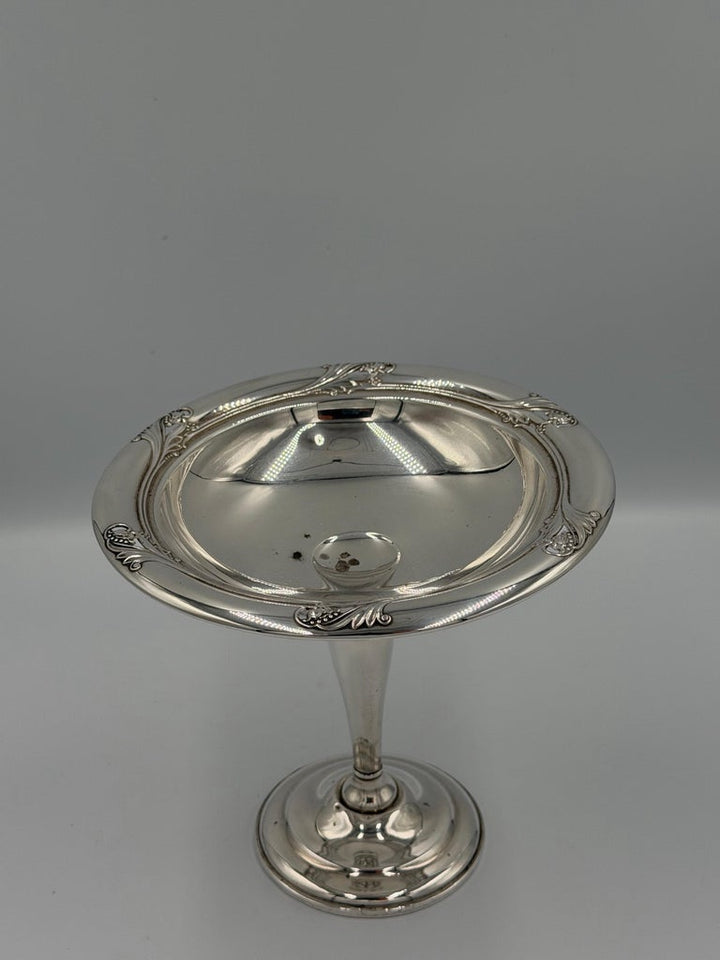 Edwardian Silver Plate Creamer Jug with Scroll Handle