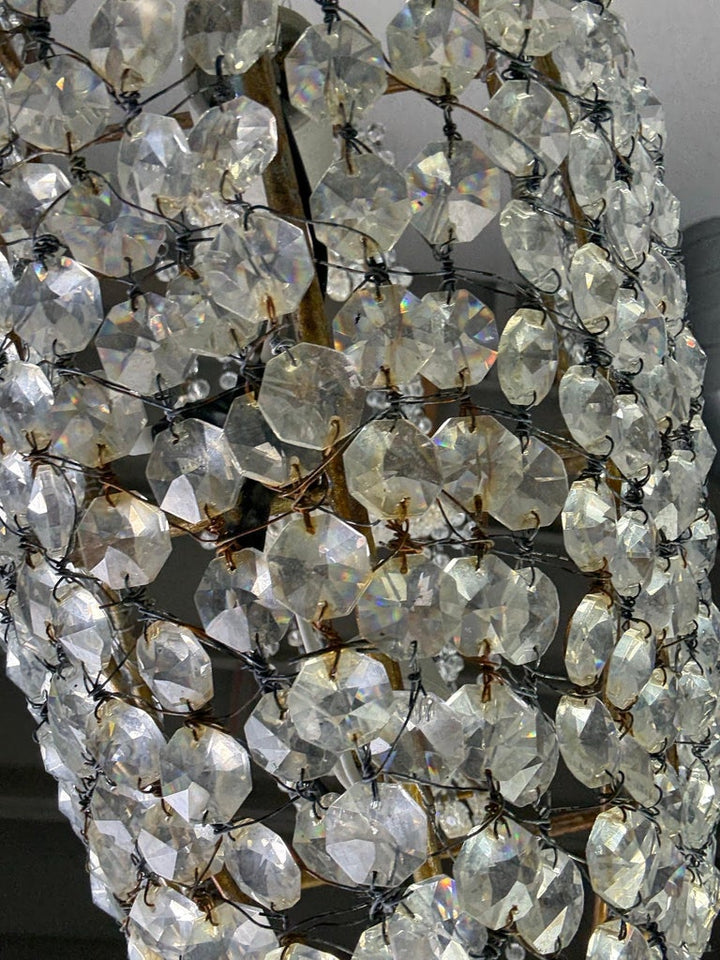 Redondo Crystal Beaded Ship Chandelier by Miamar Home
