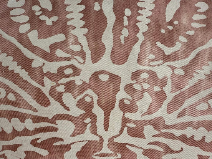 Pair of Pink and White Fortuny-Style Pillows