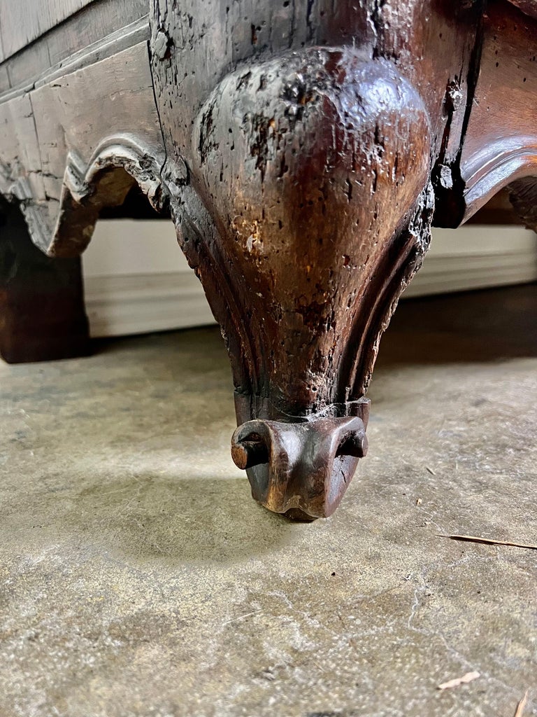 18th C. French Walnut Buffet