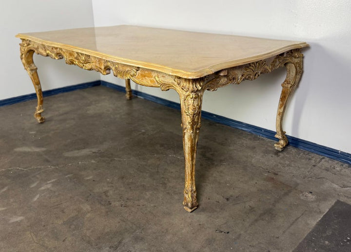French Provincial Style Dining Table C. 1930's