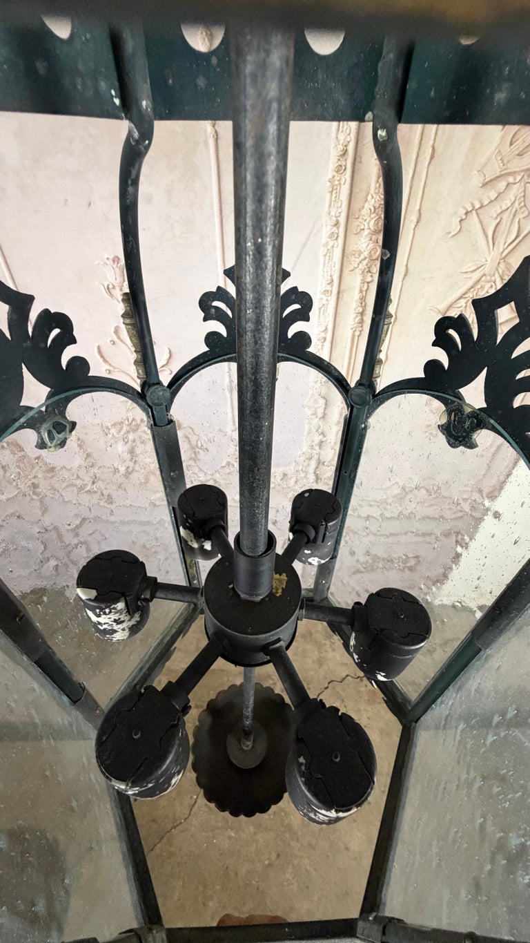French Gothic Revival Lantern Pendant