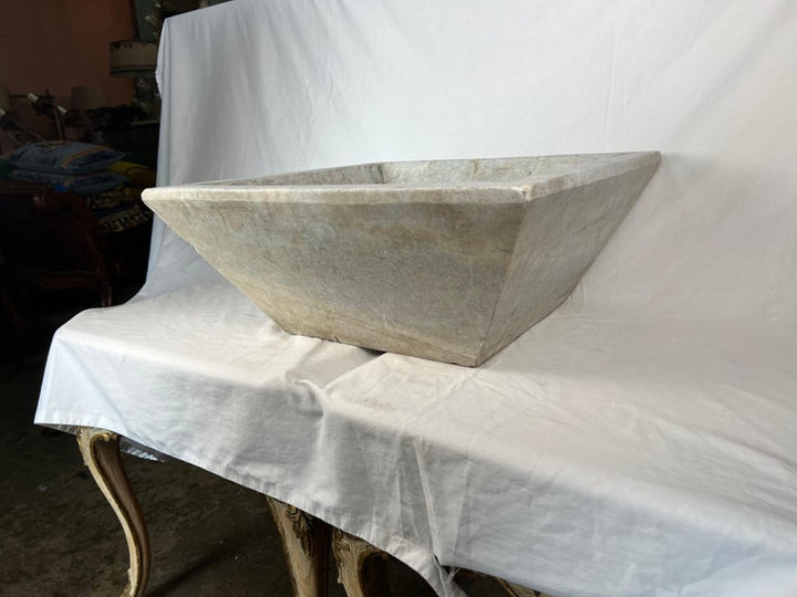 Italian Limestone Square Shaped Sink