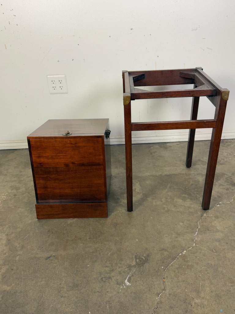 19th Century English Mahogany Bar Cabinet