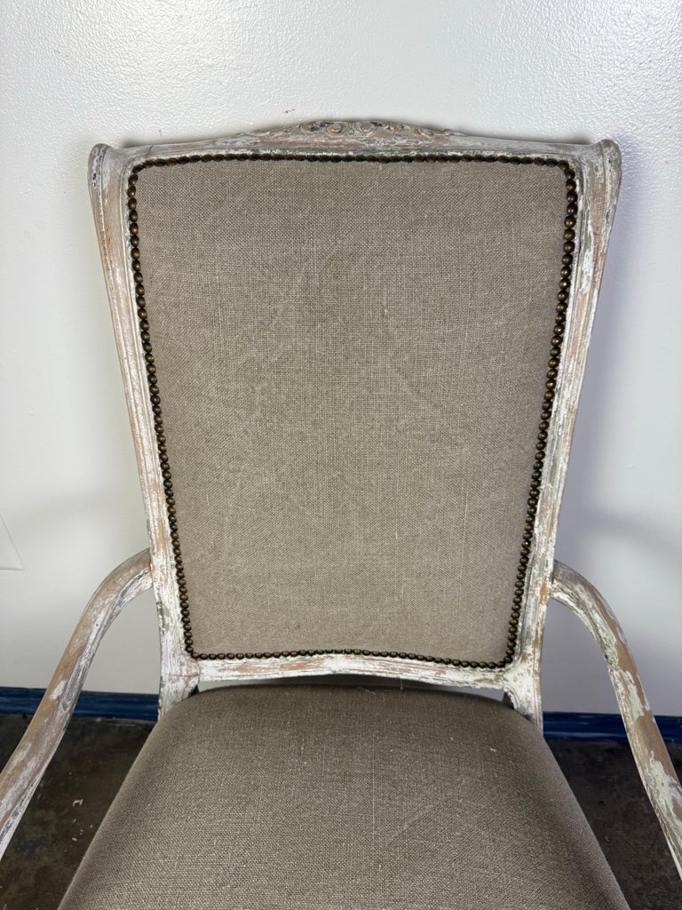 Set of French Painted Dining Chairs c.1930’s