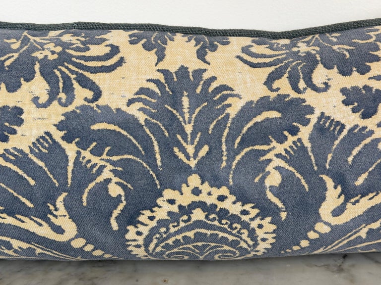 Custom Fortuny Lumbar Pillows by Melissa Levinson, Linen &amp; Cotton, USA