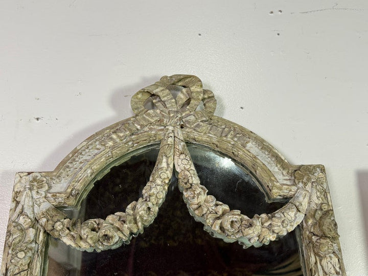 Pair of 19th C. French Louis XVI style Console Mirrors