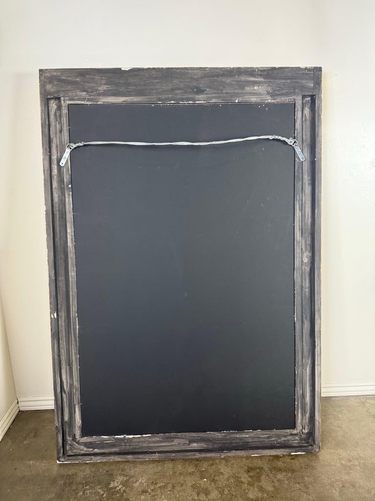 Italian Giltwood Mirror with Deep Oxidized Glass