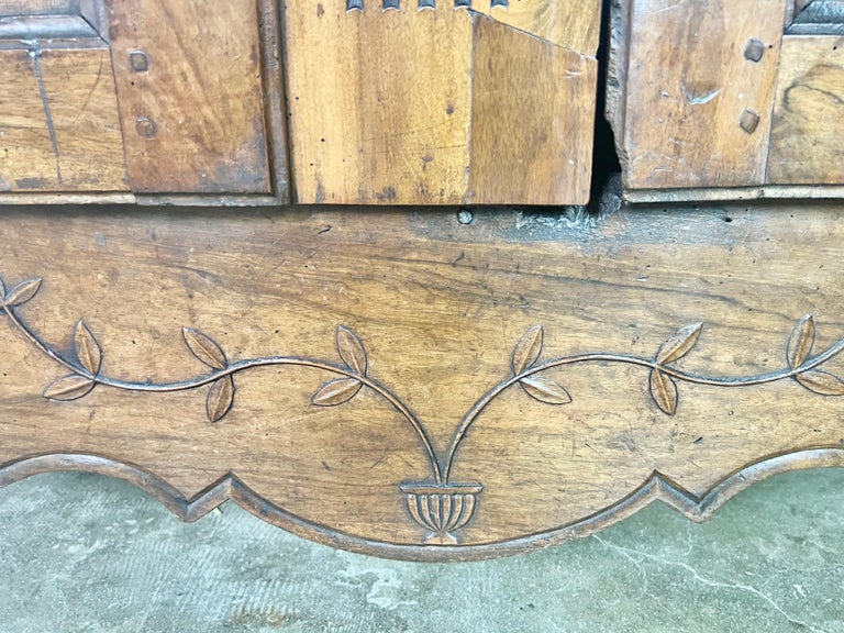 18th C. French Walnut Buffet